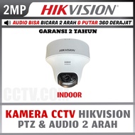 HIKVISION 2MP PTZ INDOOR AUDIO TWO WAY CCTV CAMERA / TWO WAY AUDIO TURBO HD CAMERA