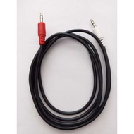1-1 audio aux cable, 3.5mm stereo to 3.5mm 1.5 Meter Black cable