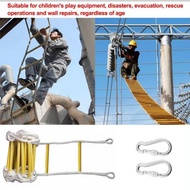 Family escape ladder outdoor round nylon ladder family climbing engineering ladder