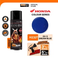 Samurai H232 Ex-5 Dream Blue Honda Colour - Aerosol Coating Spray Paint for Automotive Car Motorcycl
