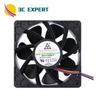 7500RPM DC 12V 5.0A Brushless Miner Cooling Fan For Antminer Bitmain S7 S9 12038