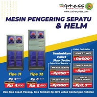 Paket Kemitraan Siap Usaha Cuci Helm dan Sepatu Plus Mesin Pengering Variant J WET BASIC