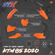 COVER SET KTM 85 NEW 2020 BODY SET KTM 85 NEW 2020 STANDARD BEBEK MODIF GTX FRONT REAR FENDER COVER 