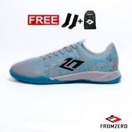 Fromzero - Sepatu Futsal Anak Junior Starkia Baltic No booth 34 - 38 ABU TOSCA IN Original