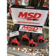 MSD ignition honda civic FK8 FK7 FK2 FL1 FL5 k20C high power coil on plug  82494 L16B L15b7