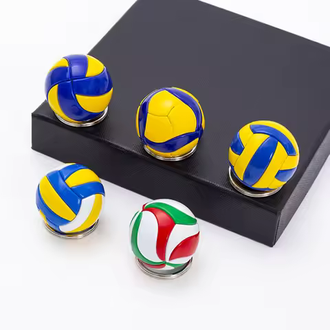 personalized anime Volleyball keychain Mini PVC Sport Car haikyuu KeyChain volleyball Ball Key Holde