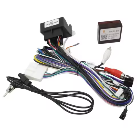 16Pin Car Radio Wiring Harness CANBUS Decoder for Renault Megane III Koleos Fluence Samsung SM3 LNF1