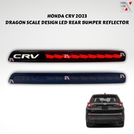 HONDA CRV 2024 REAR BUMPER REFLECTOR - CRV + DRAGON SCALE DESIGN