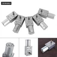 CHiWANji Reversible High  Turbo Worm Geared Motor DC 12V Reduction Motor 2RPM - 62RPM