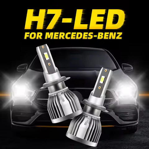 LSlight H7 LED 16000LM 110W CSP High Low Beam Headlight Bulbs For Mercedes-Benz W168 W169 C204 C219 