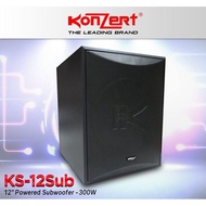 Konzert KS-12SUB 12" 300W Active / Powered Subwoofer