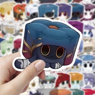 【Set 60pcs Honkai: Star Rail Stickers (Not Die Cut)】Cute Star Rail Cat Stickers | MiHoYo Cat Figure 