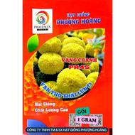 Dwarf Marigold Flower PH45 Lemon Yellow Phoenix Seeds