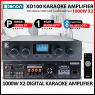 Xenon 1000W Karaoke Amplifier Power Amplifier with Bluetooth Echo Remote & Fm Function - XD100