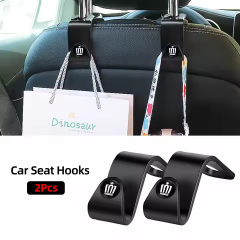 2Pcs Portable Car Seat Back Hooks Accessories For Toyota Crown SPORTS Signia JZS171 JZS171W JZX175 J