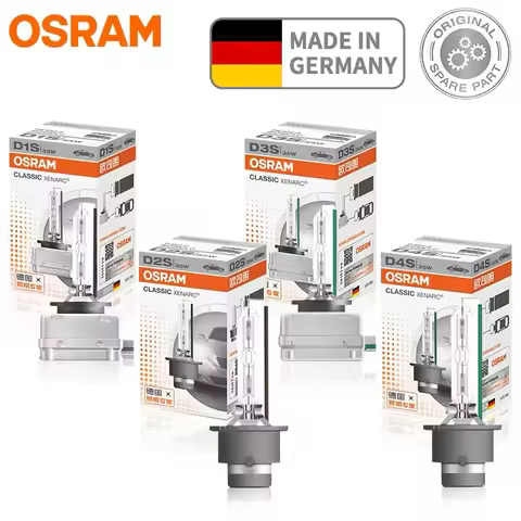 OSRAM D1S D2S D3S D4S D2R Xenon HID CLASSIC Original Car Xenon Headlight 4200K 35W Standard White Li