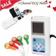 CONTEC TLC9803 3 Lead Dynamic 24 hours ECG/EKG Holter Monitor Alalyzer Recorder with PC Software USB