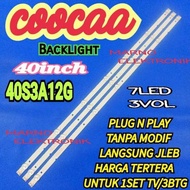 COOCAA 40 INCH LED TV BACKLIGHT 40S3A12G COCA 40S3A12