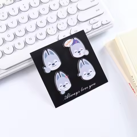 2025 SKZOO Korea's latest popular concert supports PVC brooch set with accessories