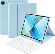 TaIYanG iPad 12.9 Pro Case with Keyboard, Keyboard Case for iPad Pro 6th Generation 2022, Detachable Wireless Keyboard for iPad Pro 12.9 5th 2021/ 4th 2020/ 3rd 2018 Gen Case with Auto Sleep/Wake