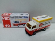 Tomy Tomy Tomy Card 49 Isuzu Yamazaki Van Transporter Model Y215 EIF Yamazaki
