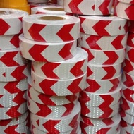 CAHAYA ARROW STICKERS - ARROW MOTIF LIGHT REFLECTOR STICKERS 5CM X 45MTR FORSALE!