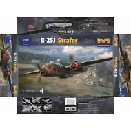 HK Model 01F009 scale 1/48 B-25J Strafer Medium Bomber