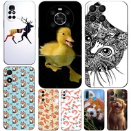 Case For Huawei y6 y7 2018 Honor 8A 8S Prime play 3e Phone Cover Soft Silicon Lovely animals