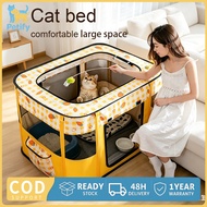 【Petify】Collapsible Pet Playpen Sangkar Kucing Portable Cat Tent Newborn Cat Delivery Fence