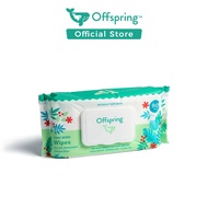 Offspring Biodegradable Plant-Based Baby Wipes 80 ct | Tisu Basah Bayi 80 ct