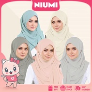 Ready Stock NIUMI NC9088 HOT SALE PREMIUM Tudung Shawl Chiffon (180*70) Muslimah Shawl Panjang Murah