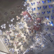 5D Nail Sticker, 5D Sticker Pieceg embossed flower pattern - Ann933233