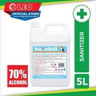 HORNBILL General Purpose 5L Sanitizer 70% alcohol kill 99.9% germs 免清洗消毒液