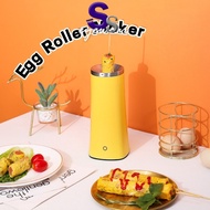 Automatic Electric Egg Roller Maker Home Egg Cooker Auto Rinse Up Egg Sausage Roll Breakfast Machine