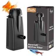 Pawfly 80 GPH 4 W Aquarium Surface Skimmer for Fish Tanks up to 92 Gallons, Aquarium Oil Film Proces