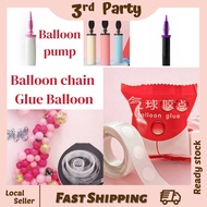 Pump Balloon Manual Balloon Air Pump Glue Balloon Balloon Chain