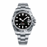 Custom Logo Diy NH34 GMT 39mm Men Luxury Auto Mechanical Watch Adventure Military 100M Waterproof Cl