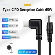 【3C】 Efficient Charging Type C to DC5 5 Adapter Cable Featuring Quick Charge Universal Use for Offic