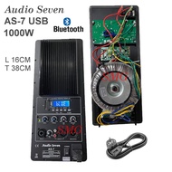 POWER KIT AUDIO SEVEN AS-7 USB - UKURAN 16X38 MESIN SPEAKER ACTIVE PROFESSIONAL - Gema Audio