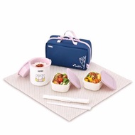 【預購】藍色 Miffy x THERMOS 保暖餐盒套裝組合