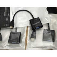 HDMI to VGA Cable - HDMI TO VGA (No Audio) - HDMI to VGA Converter Cable