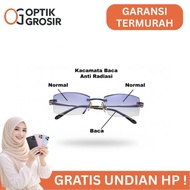 Reading Glasses, Double OG Anti-Radiation Plus Lenses +1.00 to/d + 4.00 Men's Reading Glasses 804 Or