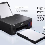 少用新款機無影印合個人業務用2個墨盒4色Canon G5070 printer無盒(加墨式打印機支援...