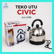 POS Electric Kettle UTU 5 LITER JK-118-S 5L - Whistling Electric Kettle