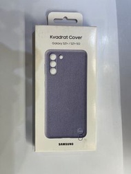 三星 Samsung Galaxy S21+ 5G Kvadrat Cover Case 織布背蓋 紫色 藍色 原裝香港正版貨