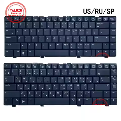 US/RU/SP English/Russian/Spanish NEW Laptop Keyboard For HP Compaq DV6000 DV6400 DV6500 DV6010 DV670