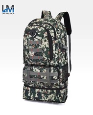 LM SHOP【จัดส่งจากกรุงเทพฯ】เป้สะพายหลังความจุขนาดใหญ่กลางแจ้ง เป้ปีนเขา รุ่นพราง ความจุขนาดใหญ่ 55L.ว