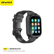 Awei H29 Childrens phone Smart watch GPS Accurate Locating Video Call 4G network Waterproof rate IP67 Ultra Long Battery smartwatchs for kids