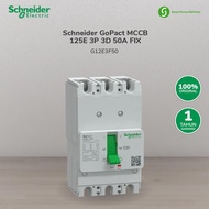 Schneider GoPact MCCB 125E 3P 3D 50A FIX - G12E3F50
