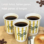 Double Wall Paper Cup Coffee Cup 8oz 12oz |Thick Papercup | Food Grade | Heat & Cold Resistant | Hea